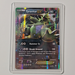 Tyranitar EX 42/98 XY Ancient Origins Pokemon Card - Image 1