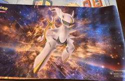 Arceus VSTAR UPC Pokemon Playmat GameStop Exclusive Never Used - Image 4