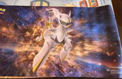 Arceus VSTAR UPC Pokemon Playmat GameStop Exclusive Never Used - Image 5