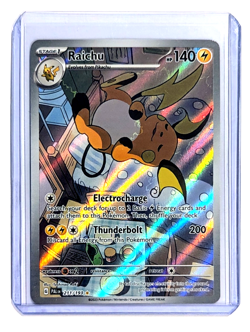 Raichu 211/193 Illustration Rare Full Art POKEMON TCG Paldea Evolved PAL EN NM/M - Image 3