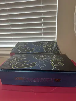 Pokemon Mega Charizard X UPC BOX, SLEEVES, DECK BOX, COIN, AND DICE ONLY!! - Image 3