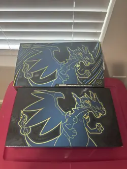 Pokemon Mega Charizard X UPC BOX, SLEEVES, DECK BOX, COIN, AND DICE ONLY!! - Image 4