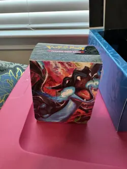 Pokemon Mega Charizard X UPC BOX, SLEEVES, DECK BOX, COIN, AND DICE ONLY!! - Image 5