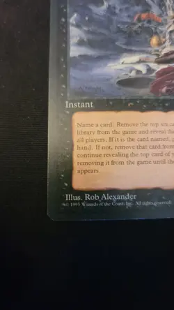 MTG Magic the Gathering Demonic Consultation (121/383) Ice Age LP - Image 5