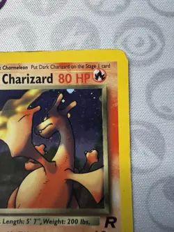 Dark Charizard - 4/82 - Pokemon Team Rocket 1st Edition Holo Rare DMG WOTC - Image 3