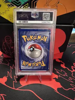 1999 POKEMON BASE SET 1ST EDITION #8 MACHAMP-HOLO PSA 8 - Image 2