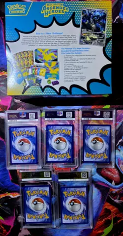 Ascended Heroes Elite Trainer Box Pokemon Center Exclusive New Sealed TCG+ SLABS - Image 2