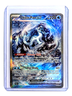 Chien-Pao ex 261/193 SIR Full Alt Art POKEMON TCG Paldea Evolved PAL EN NM/M - Image 3