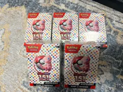 Pokemon TCG Scarlet and Violet 151 Booster Bundle Set - 290-85321 (5) 820650853210 - Image 1