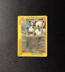 Pokemon SKYRIDGE - #H19/H32 Magneton - Holo - ENG - SWIRL - Moderately Played - Image 3