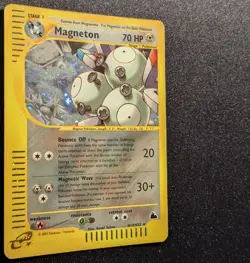 Pokemon SKYRIDGE - #H19/H32 Magneton - Holo - ENG - SWIRL - Moderately Played - Image 5