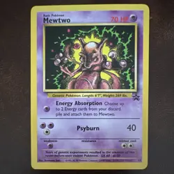 Pokemon TCG Mewtwo Promo 70 HP #14 Regular English 1999 - Image 1