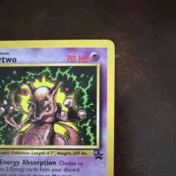 Pokemon TCG Mewtwo Promo 70 HP #14 Regular English 1999 - Image 4