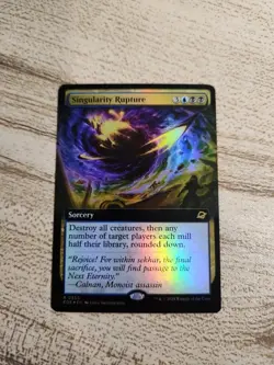 Singularity Rupture (Extended Art) Edge of Eternities Foil - Image 1