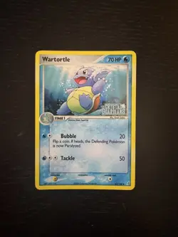 Pokemon TCG Wartortle EX Crystal Guardians 42/100 Reverse Holo Uncommon - Image 1