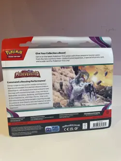 Pokemon TCG Paldea Evolved Triple 3 Pack Blister Varoom NEW/SEALED - Image 3