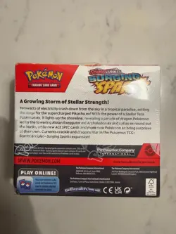 Pokemon TCG: Surging Sparks - Sealed Booster Box - 36 Packs - Image 3