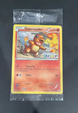 Pokemon TCG Charmander 17/113 Build-A-Bear Workshop Promo SEALED - Image 2