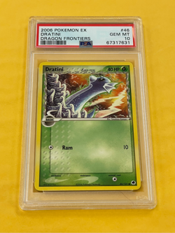 2006 Pokemon EX Dragon Frontiers Dratini #46/101 PSA 10 GEM MINT - Image 1