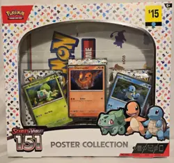 Pokemon TCG Scarlet & Violet - 151 Poster Collection Box - New Sealed - Image 1