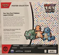 Pokemon TCG Scarlet & Violet - 151 Poster Collection Box - New Sealed - Image 2
