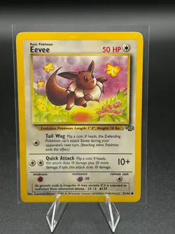 1999 Pokemon TCG - Jungle - Eevee Regular - 51/64 - HP - Image 1