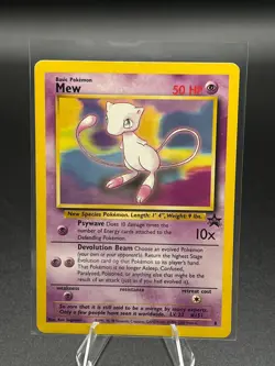 Mew 1999 WOTC Promo 8 Regular Pokemon TCG MP - Image 1