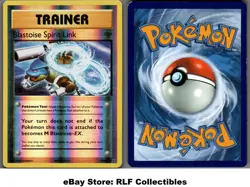 2016 Pokemon, XY Evolutions, #73/108 Blastoise Spirit Link, Reverse Holo UC - Image 1