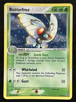 Pokemon Butterfree Holo - FireRed & Leafgreen - 2/112 NM - Image 1
