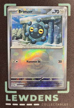 Bronzor MASTER BALL Reverse Holo - 066/131 - Prismatic Evolutions - Pokemon - Image 1