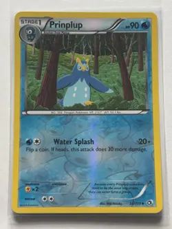 Pokemon TCG NM-M condition Prinplup 34/113 Reverse Uncommon Legendary Treasures - Image 1