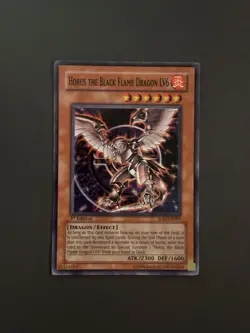 Horus The Black Flame Dragon LV6 SOD-EN007 Super Rare 1st Edition NM YuGiOh - Image 1