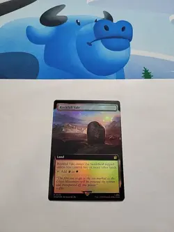 MTG - Rockfall Vale (Foil) (Extended Art) WHO Rare #0510 - Image 2