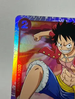 Monkey.D.Luffy OP01-024 - Romance Dawn- SR Near-Mint Super Rare English - Image 2