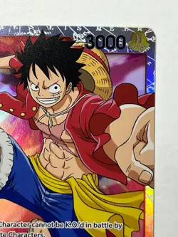 Monkey.D.Luffy OP01-024 - Romance Dawn- SR Near-Mint Super Rare English - Image 3