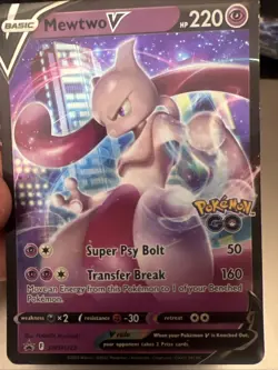 Mewtwo V SWSH223 SWSH: Sword & Shield Promo Cards Holo - Image 1