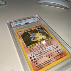 Charizard 4/102 PSA 8 Pokemon Card Rare Holo NM Base Set Unlimited - Image 2