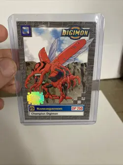 DIGIMON Kuwagamon Silver Stamp Exclusive Preview Card TCG #18 of 34 - Image 1
