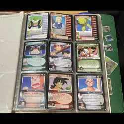 Vintage 2000 Score Dragonball Z Trading Card Game Limited Childhood Binder 1st E - Image 1