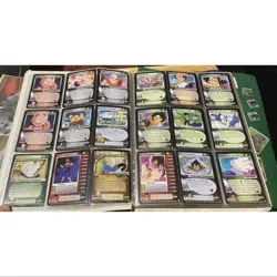 Vintage 2000 Score Dragonball Z Trading Card Game Limited Childhood Binder 1st E - Image 2