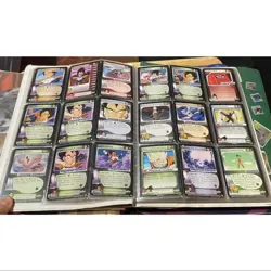 Vintage 2000 Score Dragonball Z Trading Card Game Limited Childhood Binder 1st E - Image 3