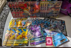 Lot of 25 Jumbo Pokemon Cards, Charizard & more - Image 1