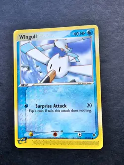 Pokemon Wingull 77/109 EX Ruby and Sapphire Vintage LP - Image 1