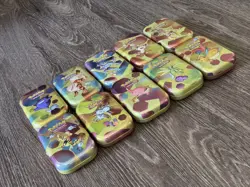 EMPTY Pokemon 151 Mini Tin complete set of 10 - NO PACKS! - Image 3