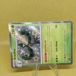 Arboliva 104/091 - Paldean Fates - Shiny Holo Rare Pokemon TCG NM - Image 3