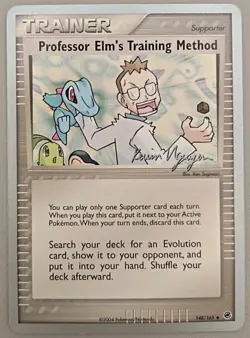 Professor Elm's Training Method 148/165 2004 World Championships Pokemon TCG- NM - Image 1