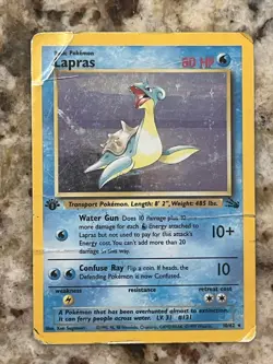 Lapras - 10/62 - HOLO - 1st EDITION - Fossil - Pokemon TCG - Image 1