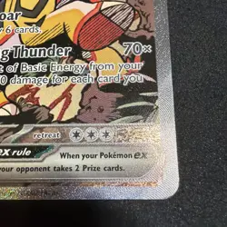 Pokemon Prismatic Evolutions - 166/131 Raging Bolt ex - SIR - NM/M - Image 4