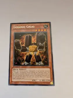 Yu-Gi-Oh! Gogogo Gigas Rare 1st Edition LTGY-EN002 - Image 1
