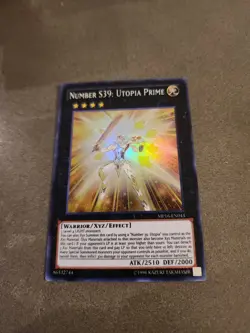 YuGiOh - Number s39: Utopia Prime MP16-EN043 Super Rare 1st/Unl Ed NM y10 - Image 1